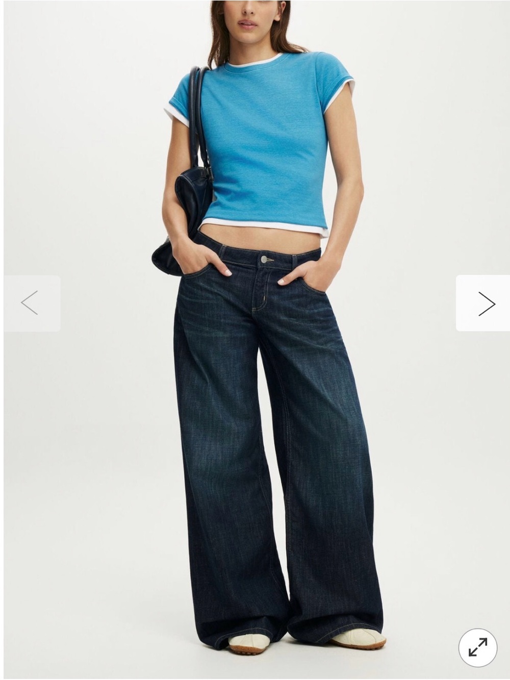 Cotton On Low Rise Wide Jeans